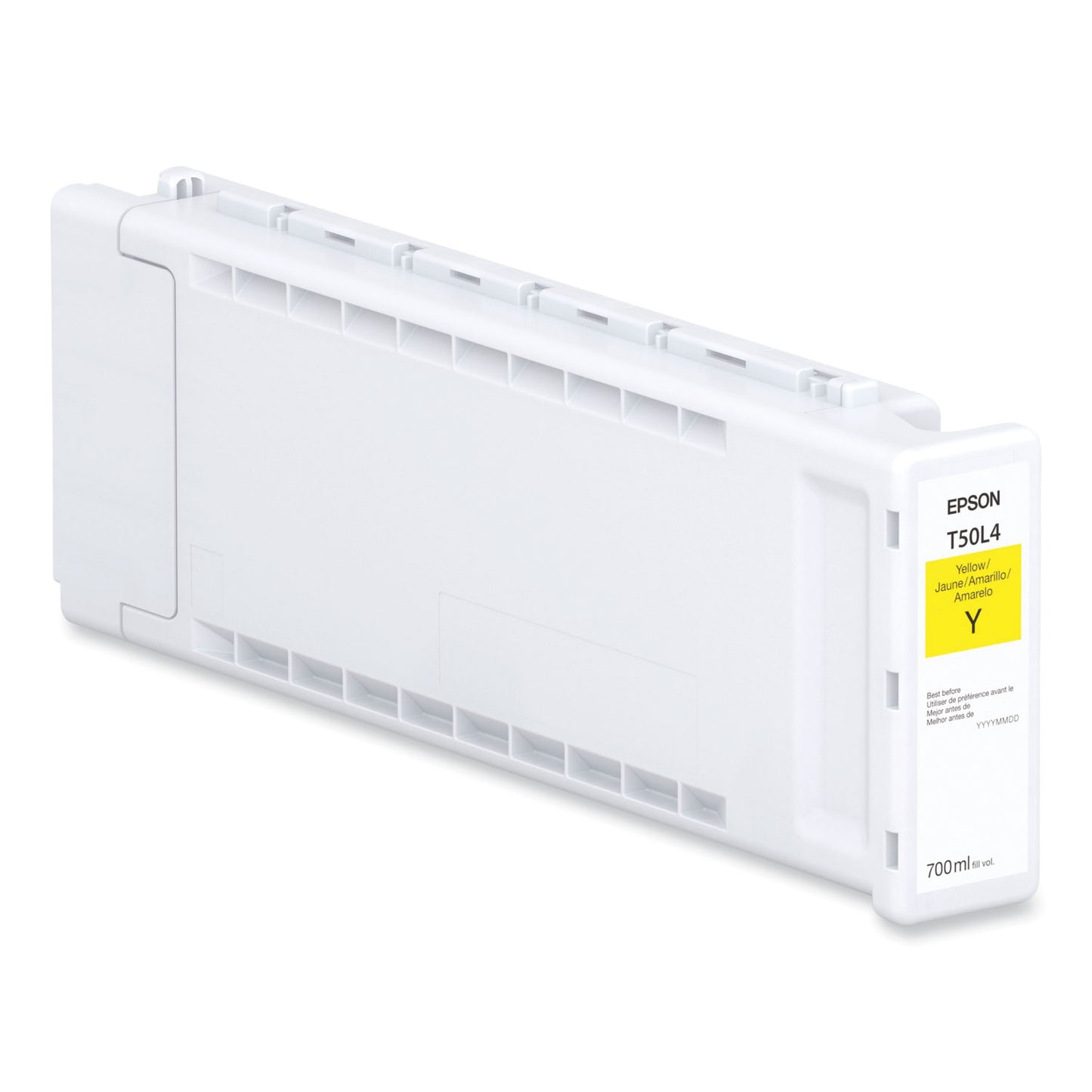 Epson T50L420 (T50L) UltraChrome XD3 High Capacity Ink, 700 mL, Yellow