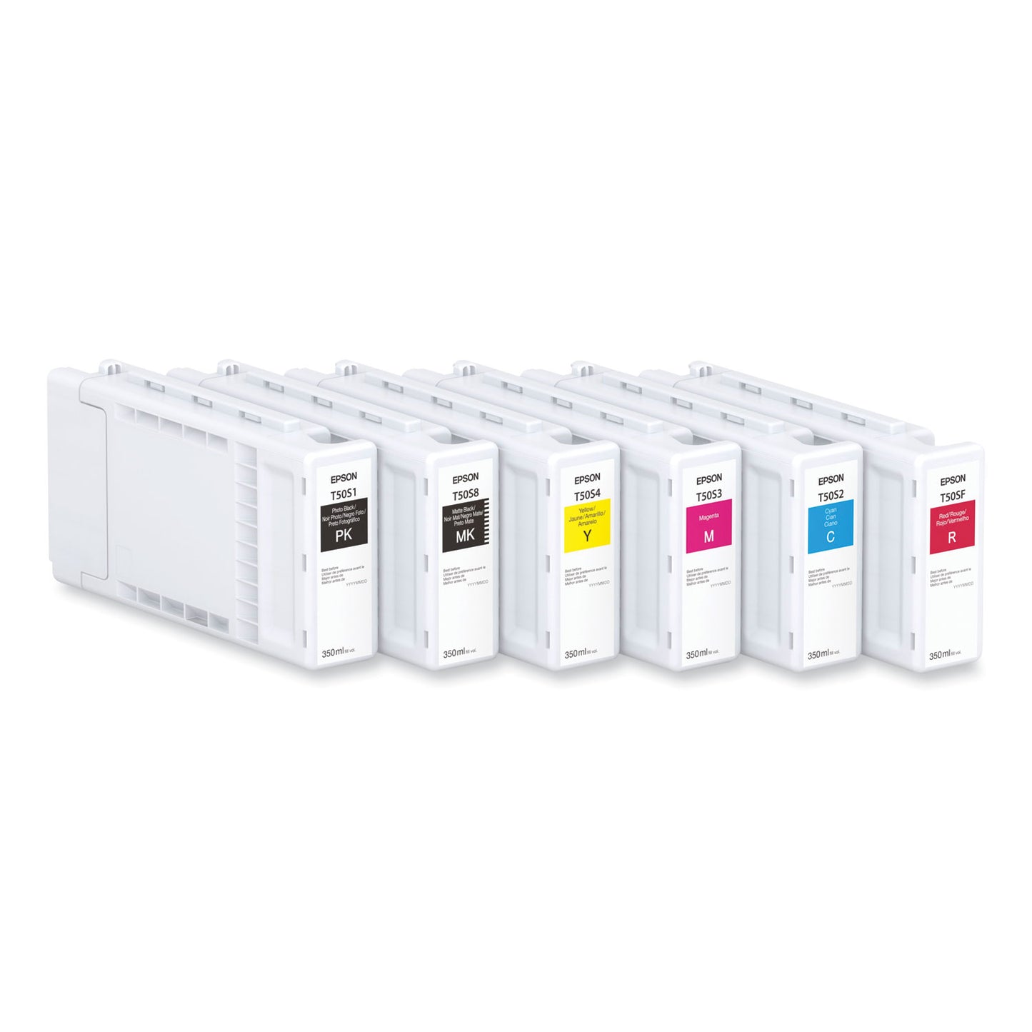 Epson T50S120 (T50S) UltraChrome XD3 High Capacity Ink, 350 mL, Photo Black