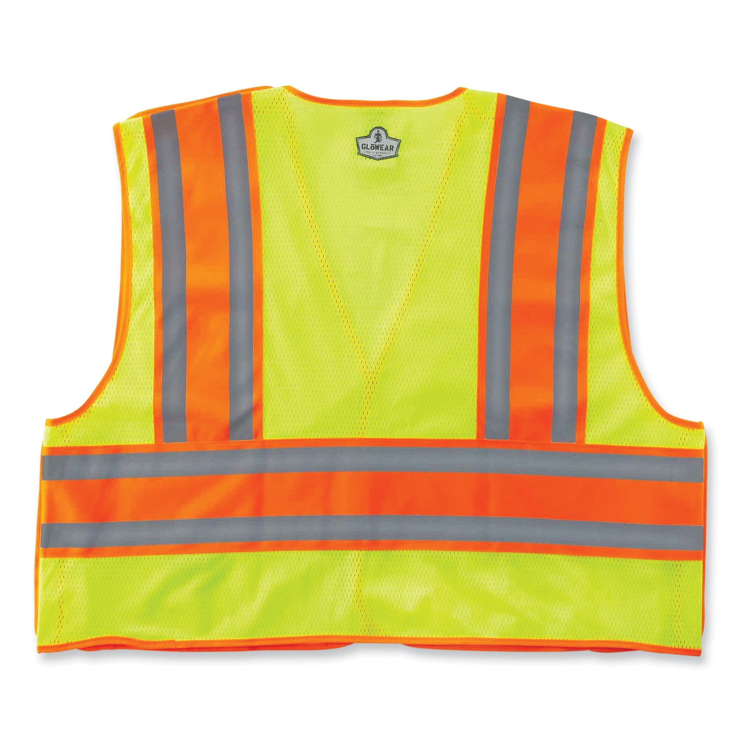 ergodyne GloWear 8245PSV Class 2 Public Safety Vest, Polyester, Large/X-Large, Lime (23395)