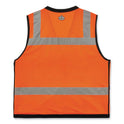 ergodyne GloWear 8253HDZ Class 2 Heavy-Duty Mesh Surveyors Vest, Polyester, 4X-Large/5X-Large, Orange (23319)