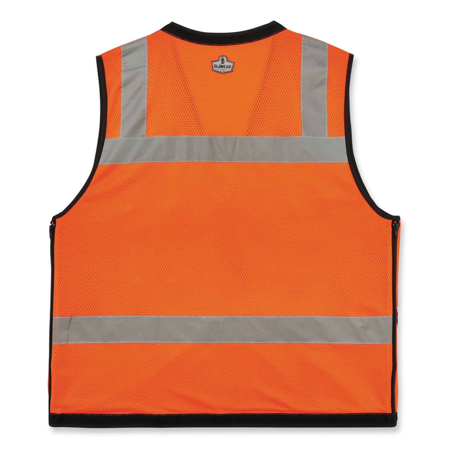 ergodyne GloWear 8253HDZ Class 2 Heavy-Duty Mesh Surveyors Vest, Polyester, 4X-Large/5X-Large, Orange (23319)