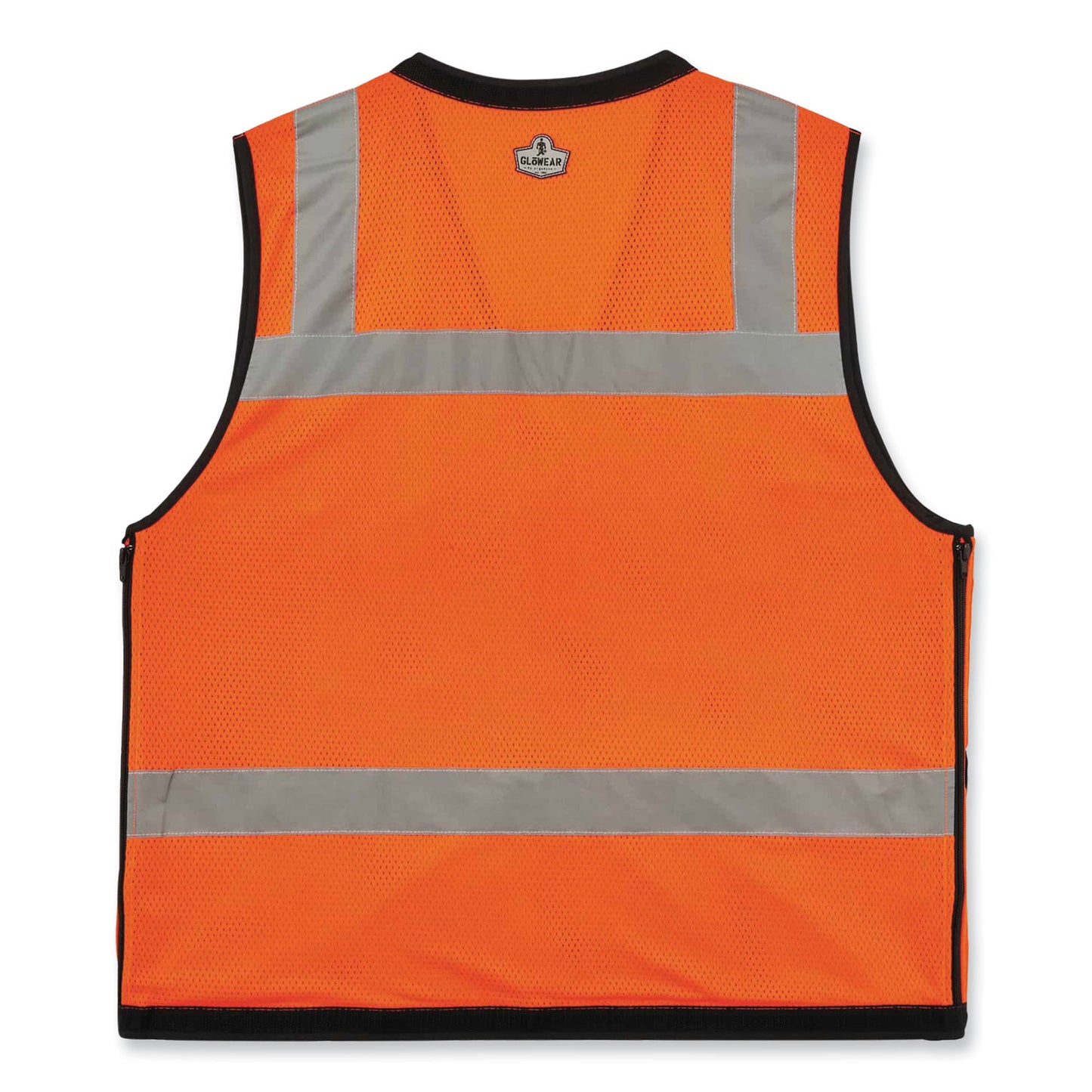 ergodyne GloWear 8253HDZ Class 2 Heavy-Duty Mesh Surveyors Vest, Polyester, Small/Medium, Orange (23313)