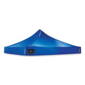 ergodyne Shax 6000C Replacement Pop-Up Tent Canopy for 6000, 10 ft x 10 ft, Polyester, Blue (12941)