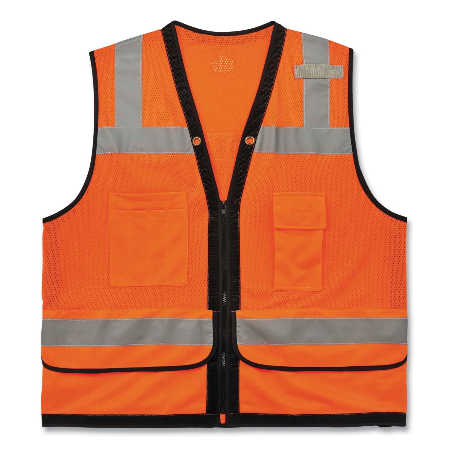 ergodyne GloWear 8253HDZ Class 2 Heavy-Duty Mesh Surveyors Vest, Polyester, Large/X-Large, Orange (23315)