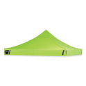 ergodyne Shax 6000C Replacement Pop-Up Tent Canopy for 6000, 10 ft x 10 ft, Polyester, Lime (12901)