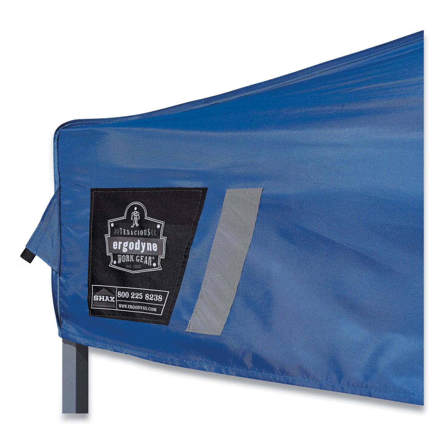 ergodyne Shax 6000C Replacement Pop-Up Tent Canopy for 6000, 10 ft x 10 ft, Polyester, Blue (12941)