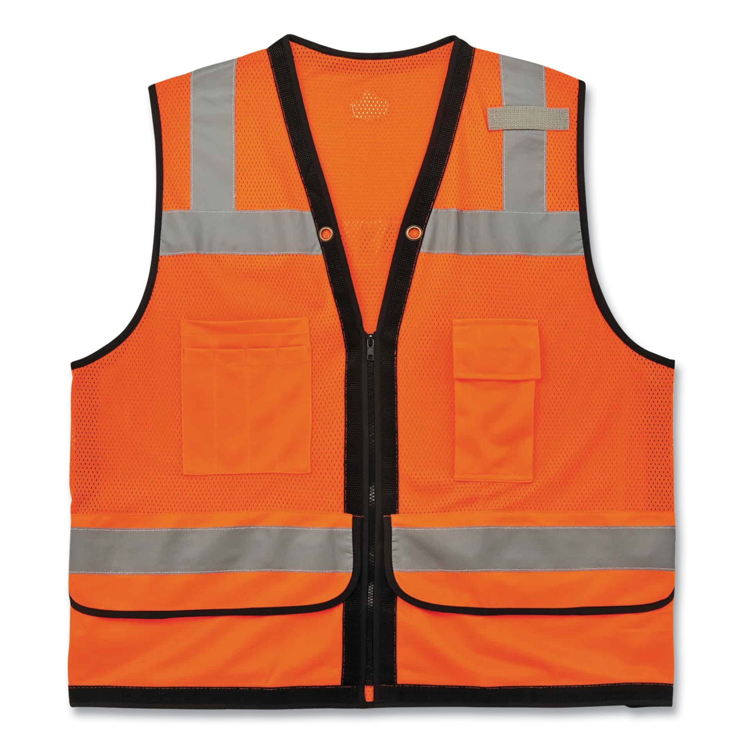 ergodyne GloWear 8253HDZ Class 2 Heavy-Duty Mesh Surveyors Vest, Polyester, 2X-Large/3X-Large, Orange (23317)