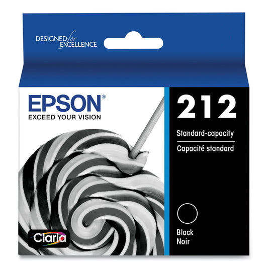 Epson T212120-S (212) Claria Ink, Black