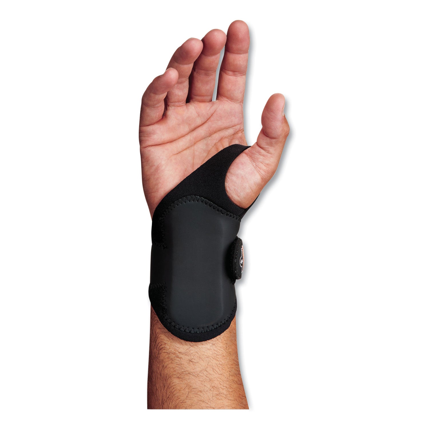 ergodyne ProFlex 4020 Lightweight Wrist Support, X-Small/Small, Fits Right Hand, Black (70202)
