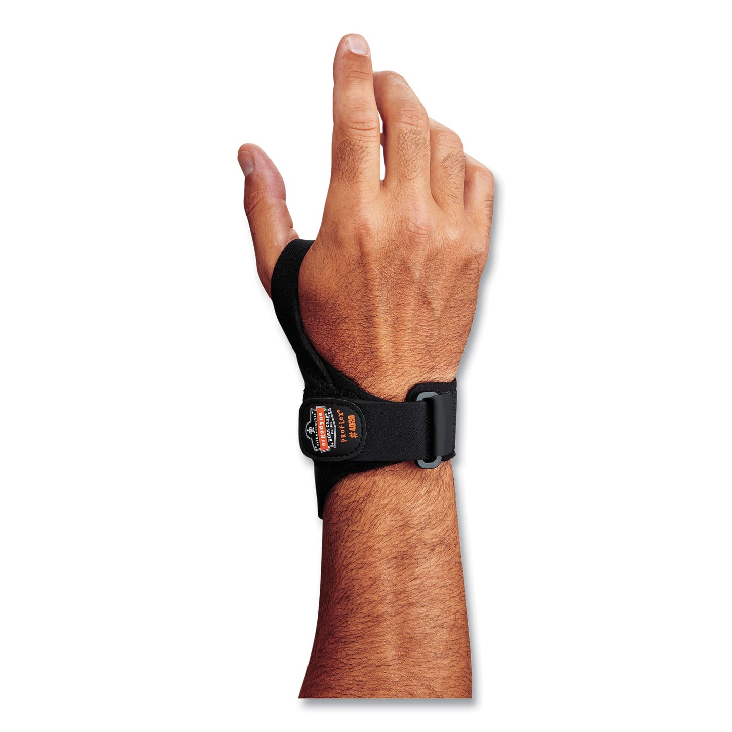 ergodyne ProFlex 4020 Lightweight Wrist Support, Medium, Fits Left Hand, Black (70244)