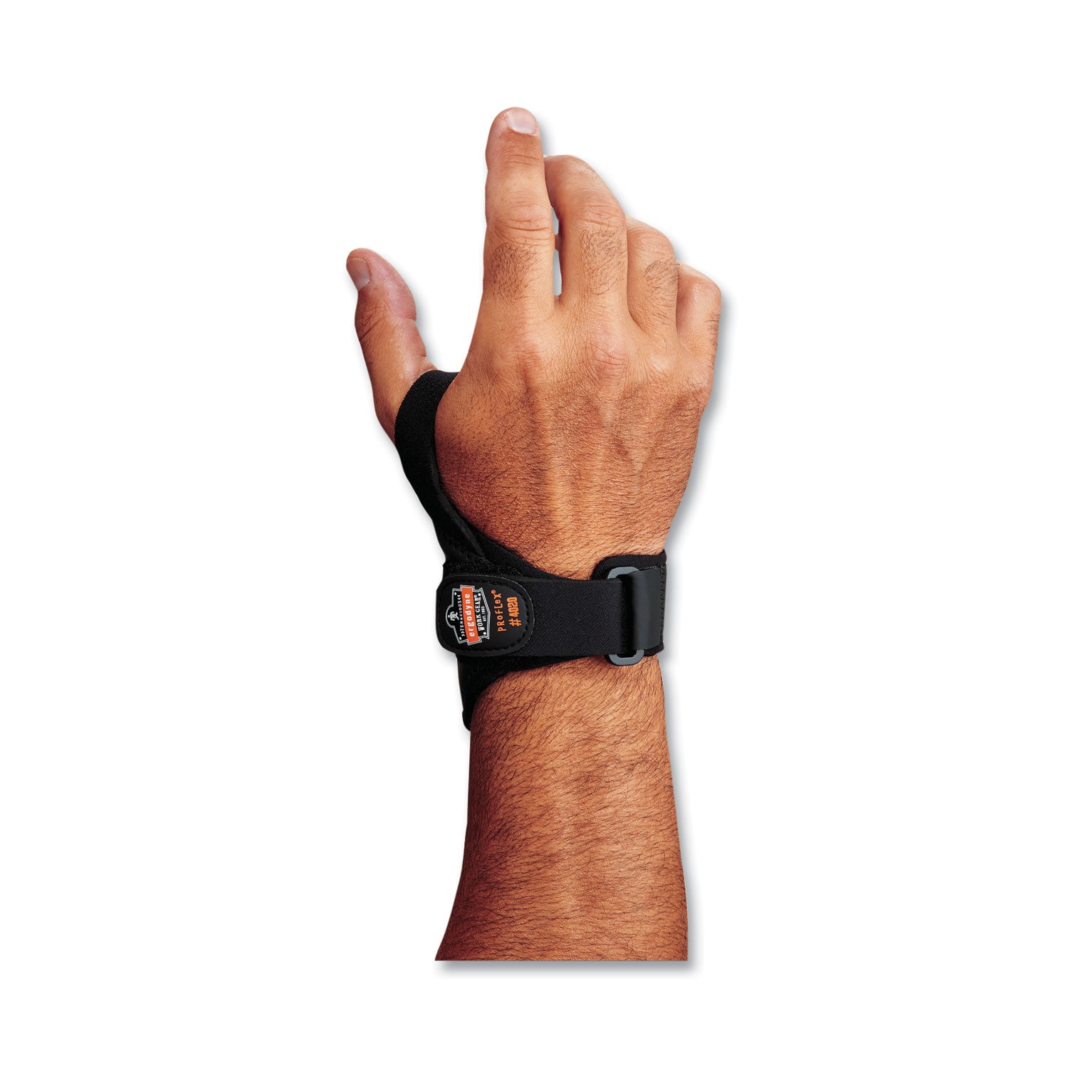 ergodyne ProFlex 4020 Lightweight Wrist Support, 2X-Large, Fits Right Hand, Black (70208)