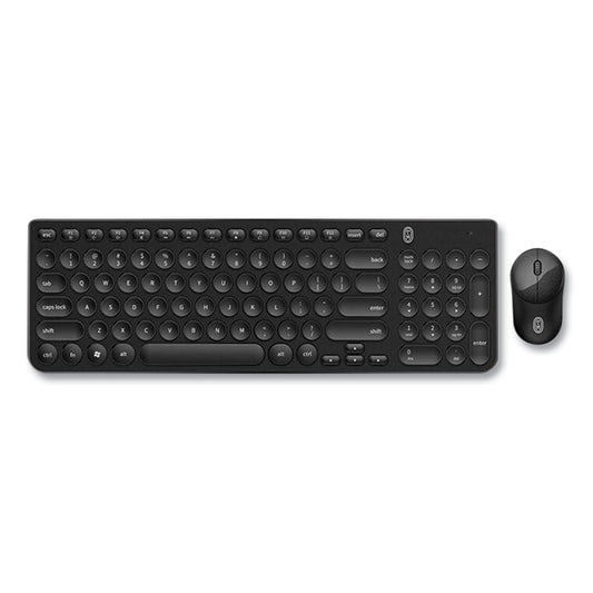 OTM Essentials Pro Wireless Keyboard & Optical Mouse Combo, 2.4 GHz Frequency, Black (ROBB3WBK)