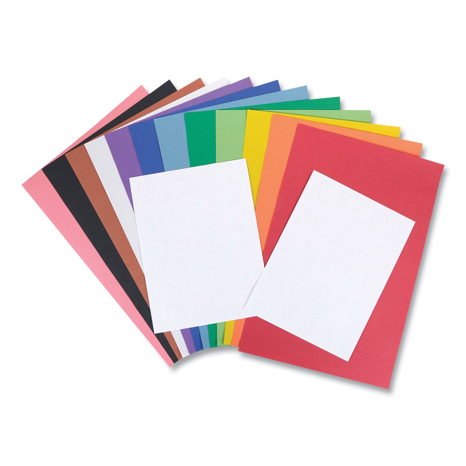 Crayola Project Giant Construction Paper, 18 x 12, Assorted Colors, 48/Pack (990078)