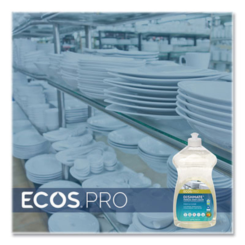 ECOS PRO Dishmate Manual Dish Liquid, 25 oz Bottle (PL97216EA)