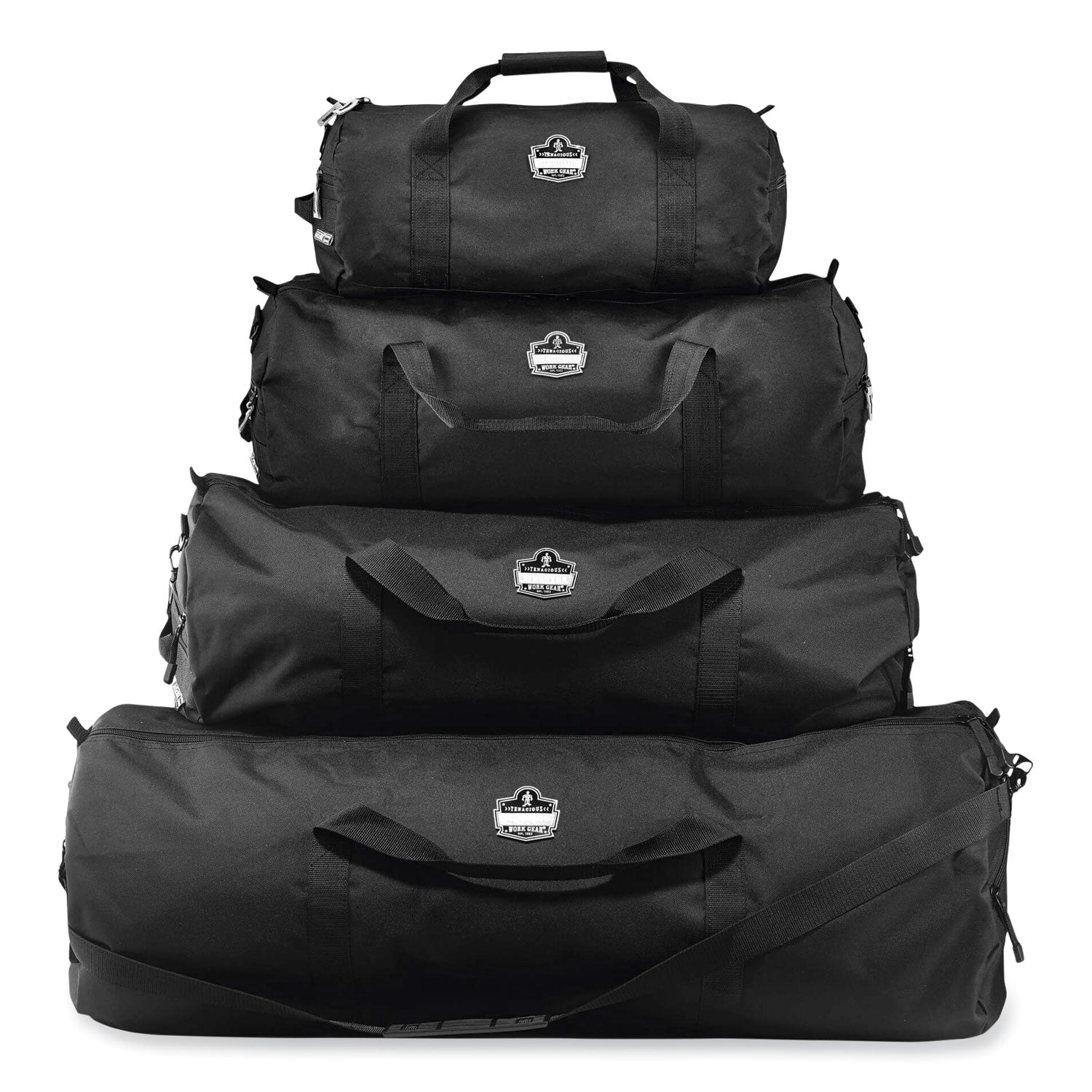 ergodyne Arsenal 5020P Gear Duffel Bag, Polyester, Medium, 13 x 28.5 x 13, Black (13321)