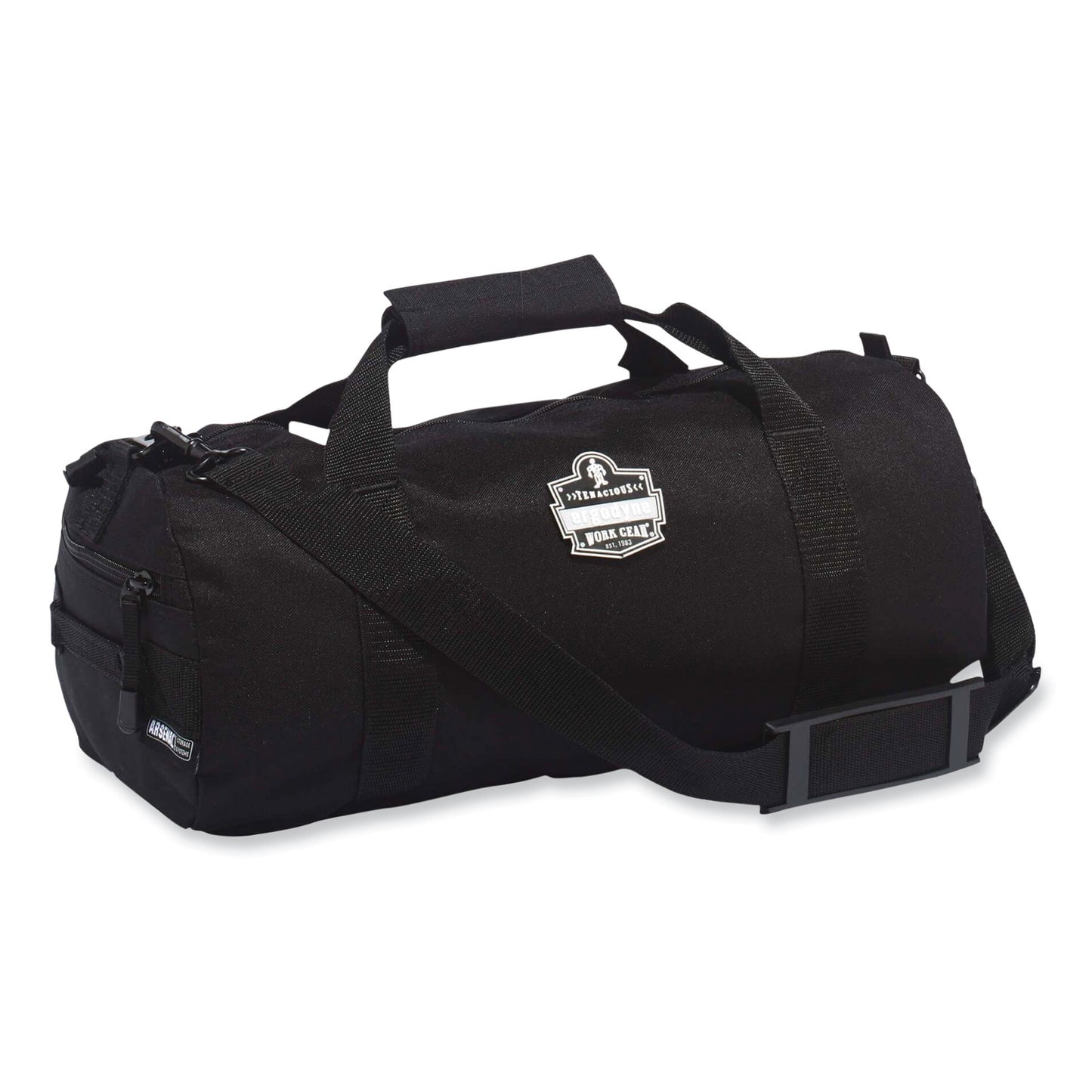 ergodyne Arsenal 5020P Gear Duffel Bag, Polyester, Extra Small, 9 x 18 x 9, Black (13319)