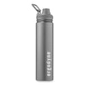 ergodyne Chill-Its 5152 Insulated Stainless Steel Water Bottle, 25 oz, Black (13167)