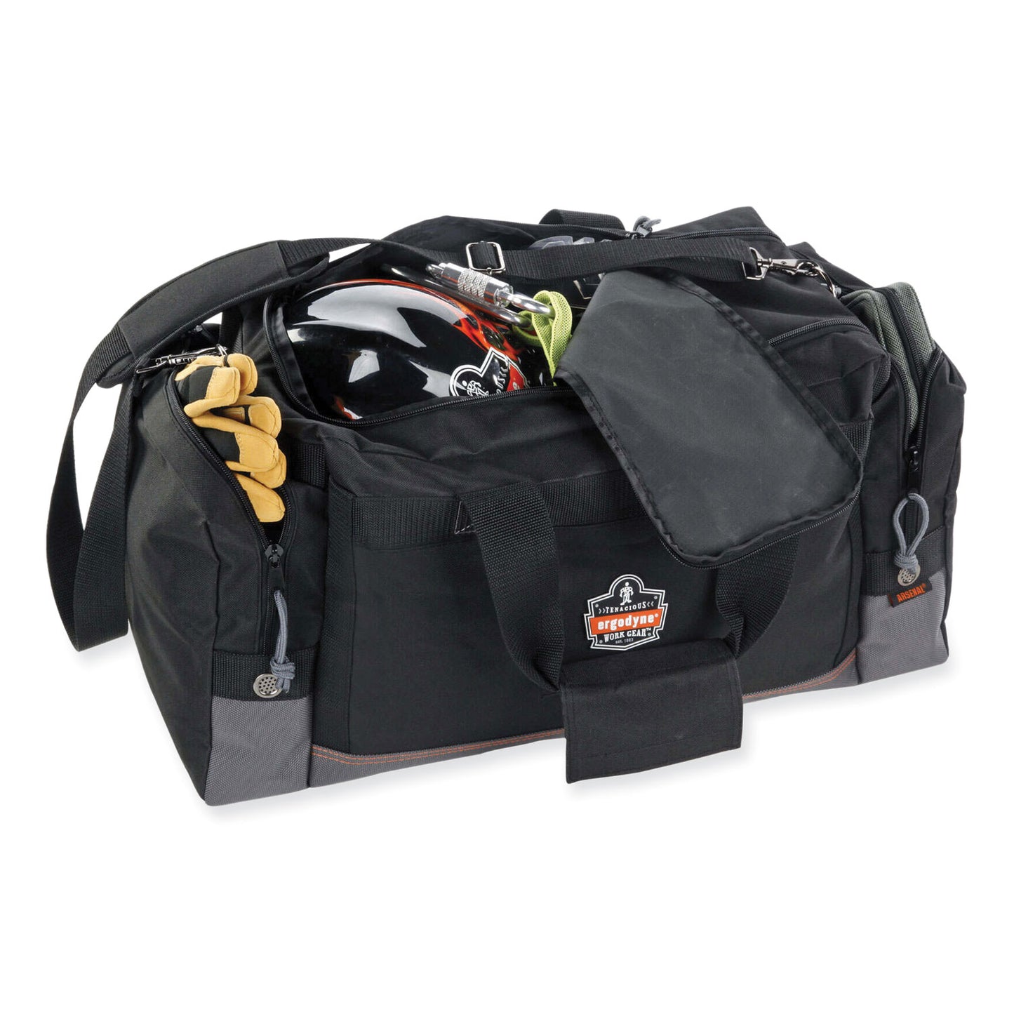 ergodyne Arsenal 5116 General Duty Gear Bag, 9.5 x 23.5 x 12, Black (13016)