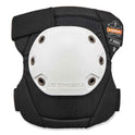 ergodyne ProFlex 300HL Knee Pads, Rounded Hard Cap, Hook and Loop Closure, One Size Fits Most, White Cap, Pair (18301)