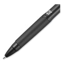 uni-ball 207 Plus+ Gel Pen, Retractable, Medium 0.7 mm, Blue Ink, Black Barrel, 4/Pack (70457)