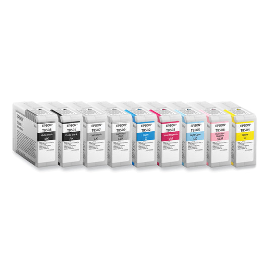 Epson T85060N (T850) UltraChrome High-Yield Ink, Vivid Light Magenta