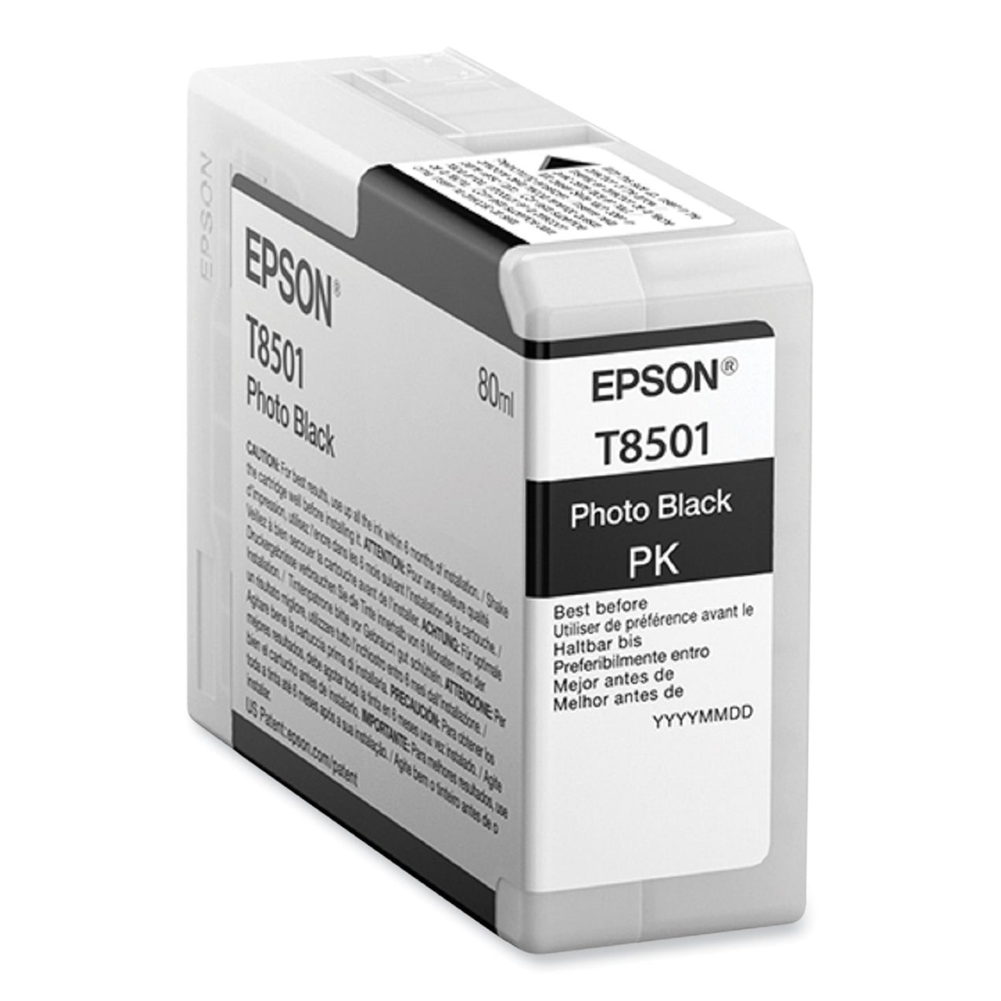 Epson T850100 Ink, Photo Black