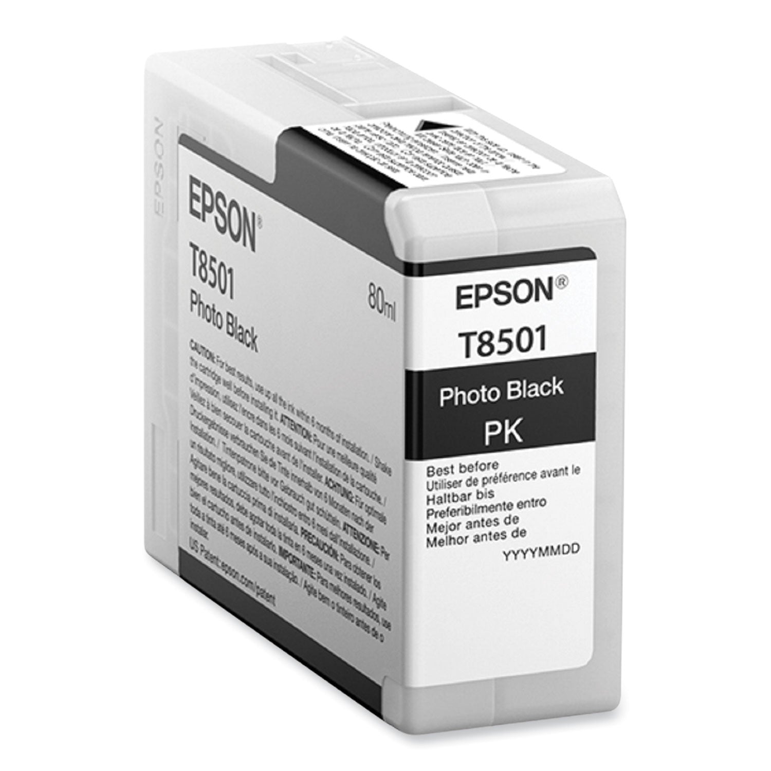 Epson T850100 Ink, Photo Black