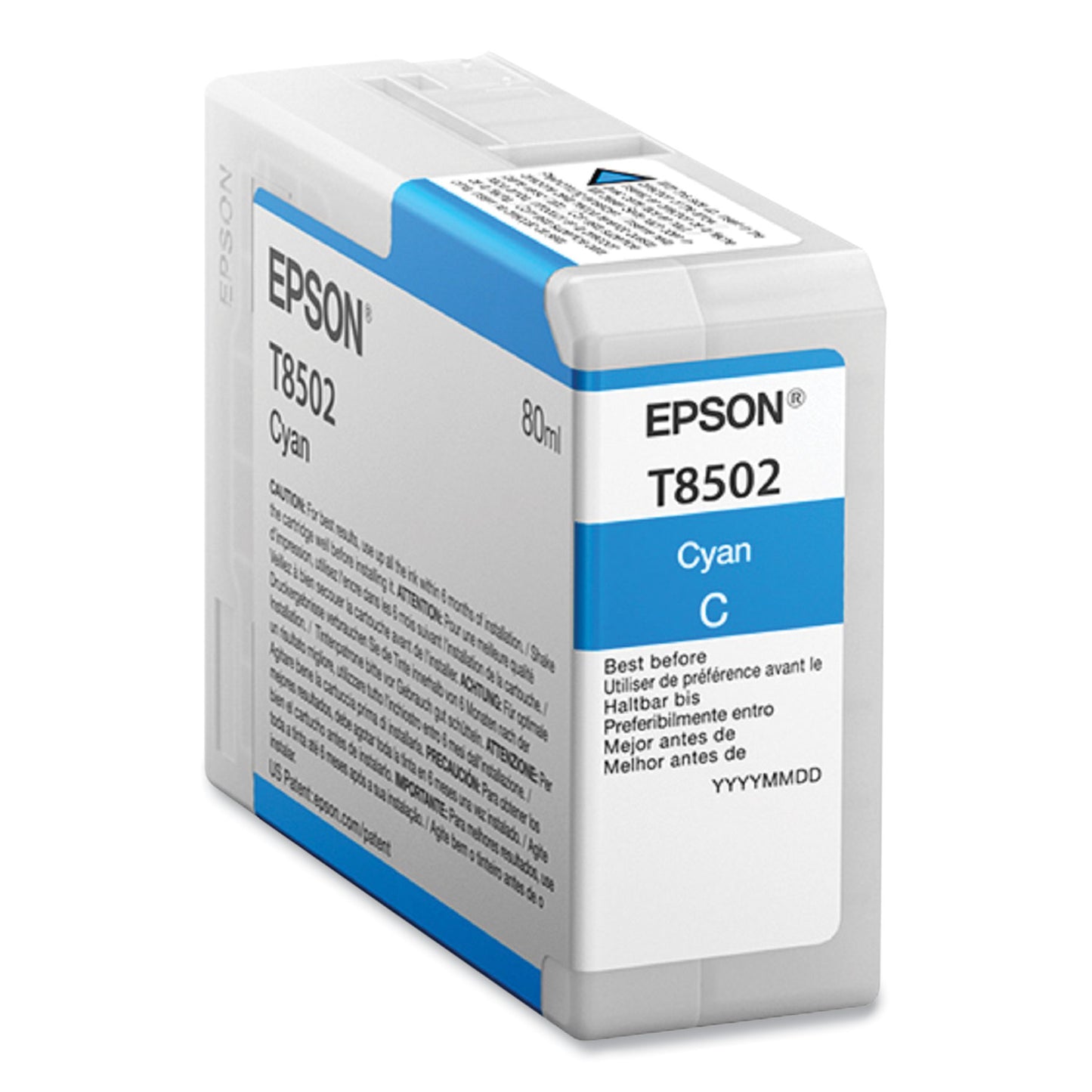 Epson T850200 Ink, Cyan