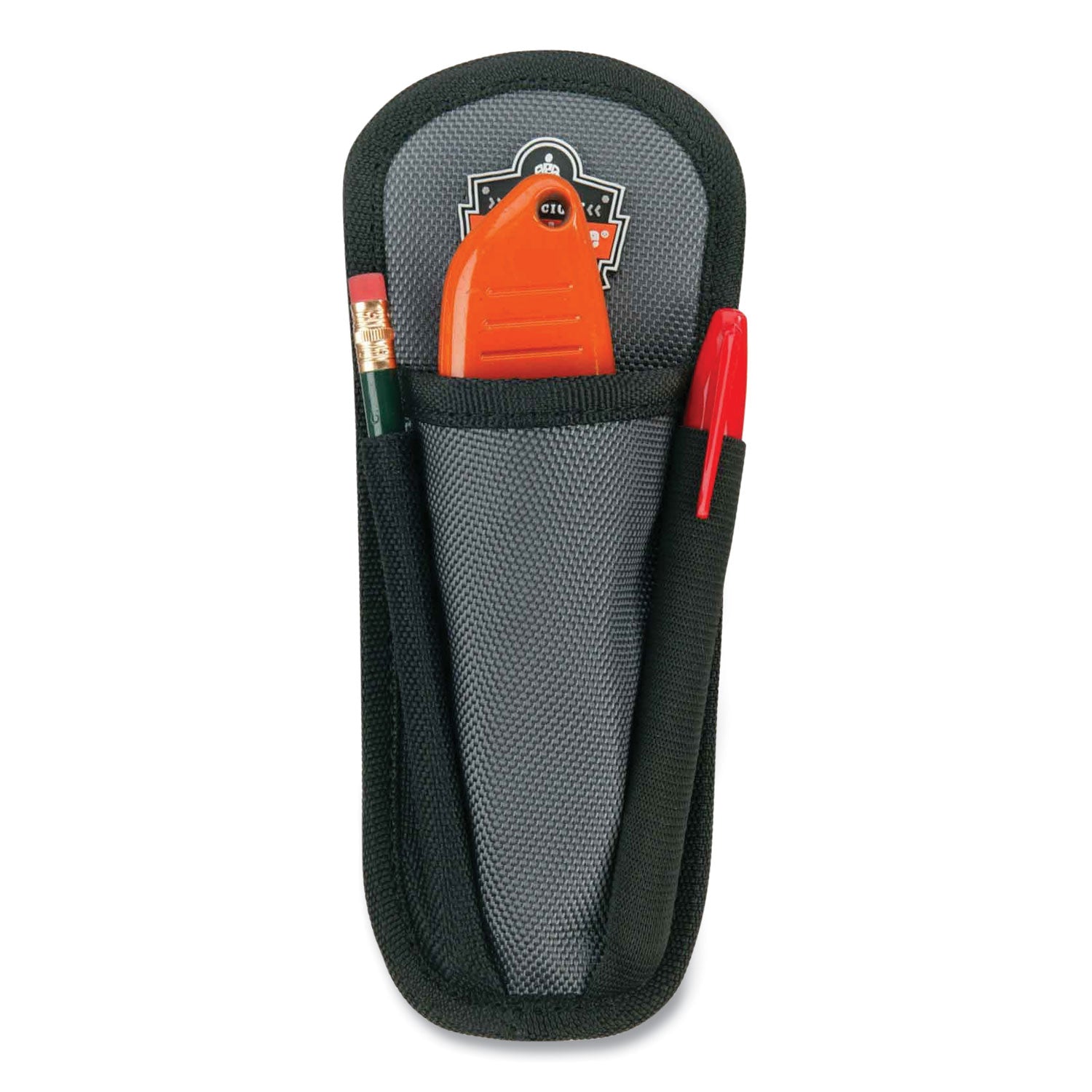 ergodyne Arsenal 5567 Utility Knife Holder, 1.5 x 2.5 x 8.5, Polyester, Gray (13667)