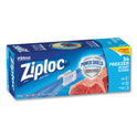 Ziploc Slider Freezer Bags, 32 oz, 5.88" x 1.88" x 7.88", Clear, 34/Box (316486)