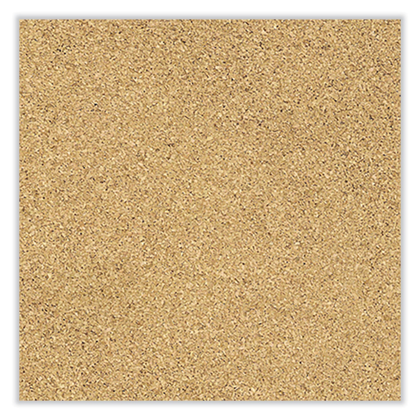 Ghent Aluminum-Frame Natural Corkboard, 24 x 18, Tan Surface, Satin Aluminum Frame (13181)