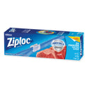 Ziploc Slider Freezer Bags, 1 gal, 9.5" x 2.63" x 10.56", Clear, 24/Box (316485)