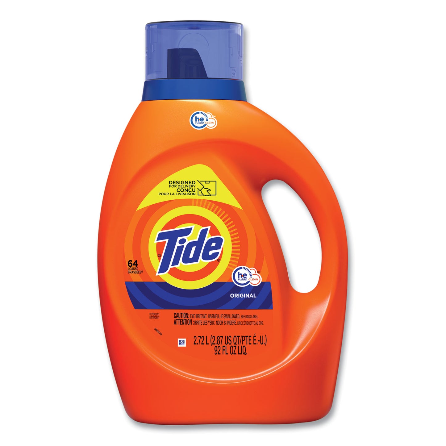 Tide Liquid Laundry Detergent, Original Scent, 92 oz Bottle (48870)