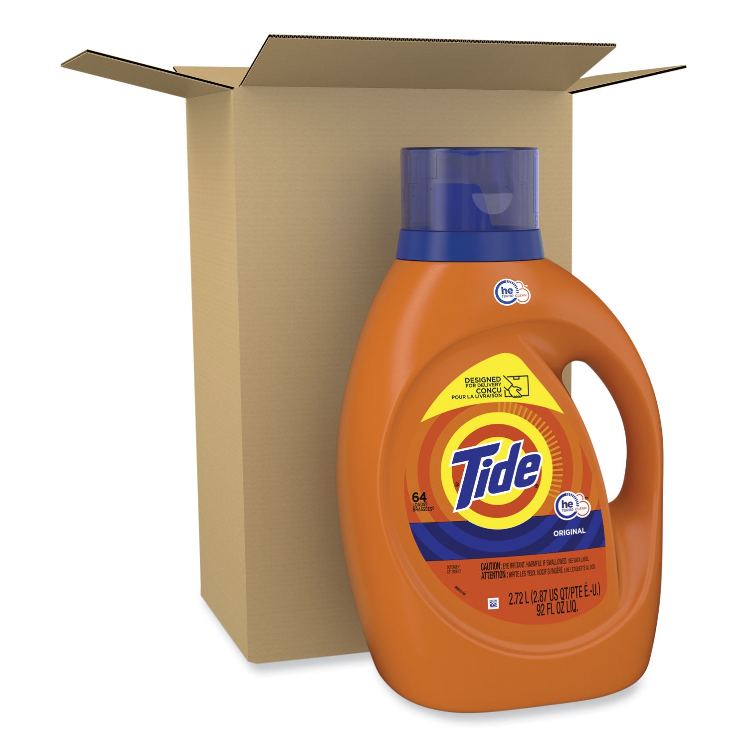 Tide Liquid Laundry Detergent, Original Scent, 92 oz Bottle (48870)