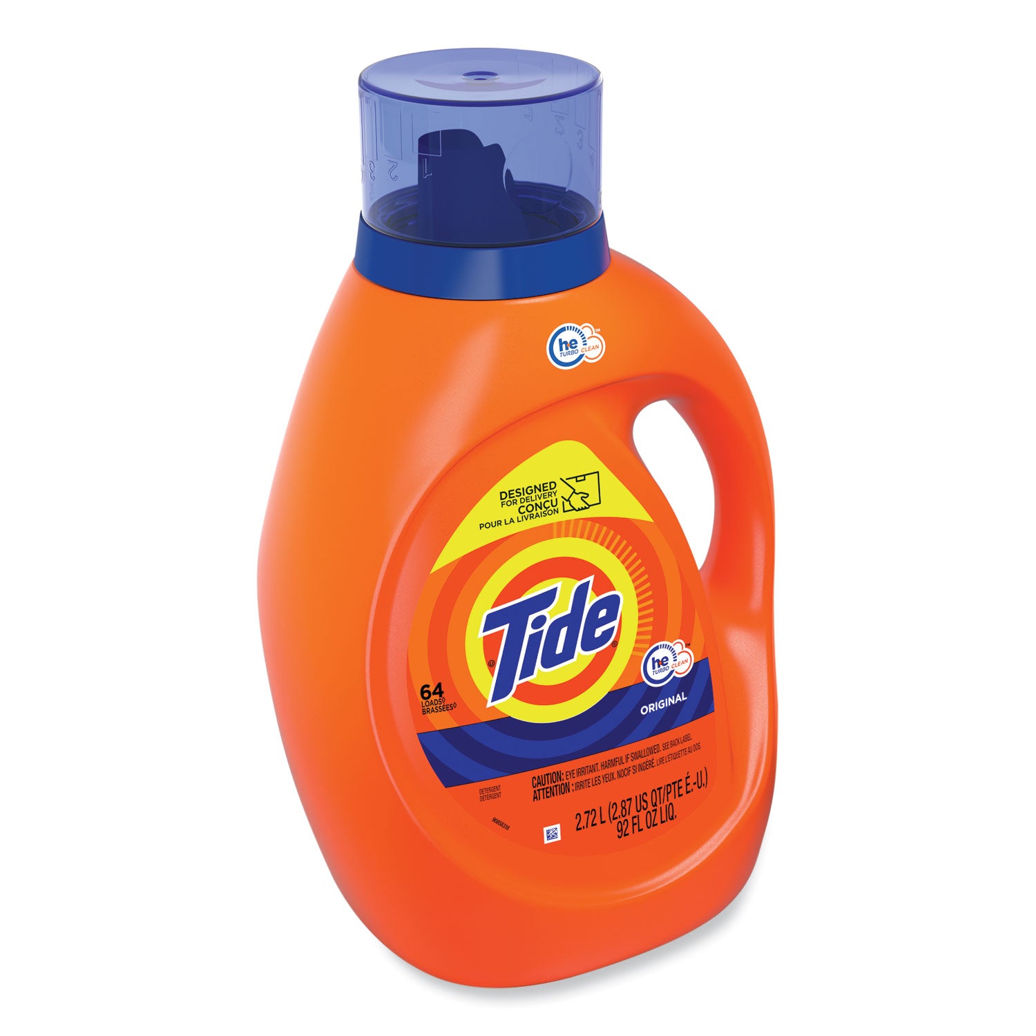 Tide Liquid Laundry Detergent, Original Scent, 92 oz Bottle (48870)