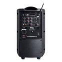 Oklahoma Sound Wireless PA System with Wireless Headset Microphone, 40 W, Black (PRA8000PRA87)