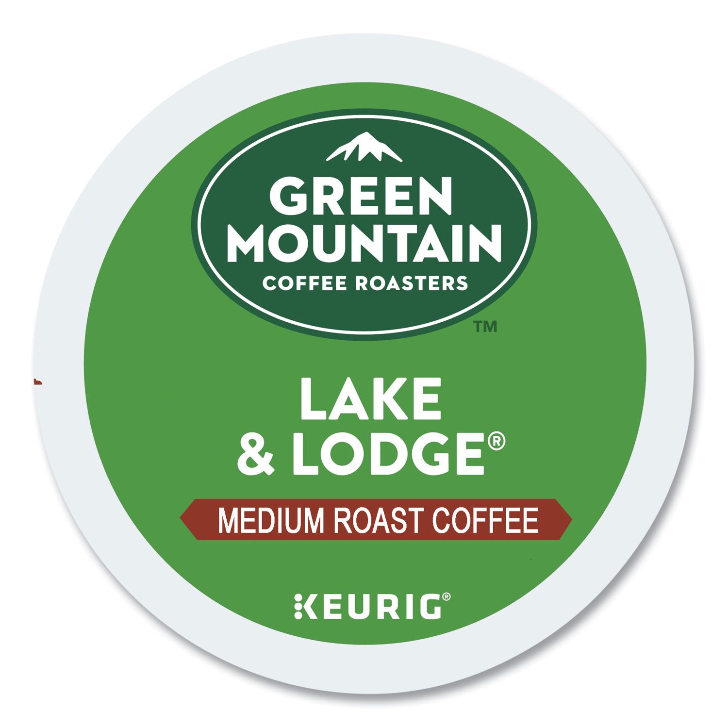 Keurig Lake and Lodge Coffee K-Cups, Medium Roast, 24/Box (6523)