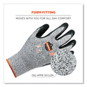 ergodyne ProFlex 7031 ANSI A3 Nitrile-Coated CR Gloves, Gray, Small, Pair (17982)