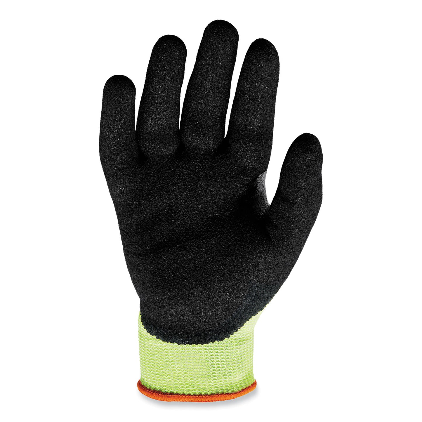 ergodyne ProFlex 7041 ANSI A4 Nitrile-Coated CR Gloves, Lime, Small, Pair (17812)