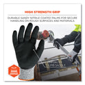 ergodyne ProFlex 7031 ANSI A3 Nitrile-Coated CR Gloves, Gray, Medium, Pair (17983)