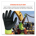 ergodyne ProFlex 7021 Hi-Vis Nitrile-Coated CR Gloves, Lime, Small, Pair (17962)