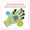 ergodyne ProFlex 7041 ANSI A4 Nitrile-Coated CR Gloves, Lime, X-Large, Pair (17815)