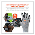 ergodyne ProFlex 7031 ANSI A3 Nitrile-Coated CR Gloves, Gray, Small, Pair (17982)