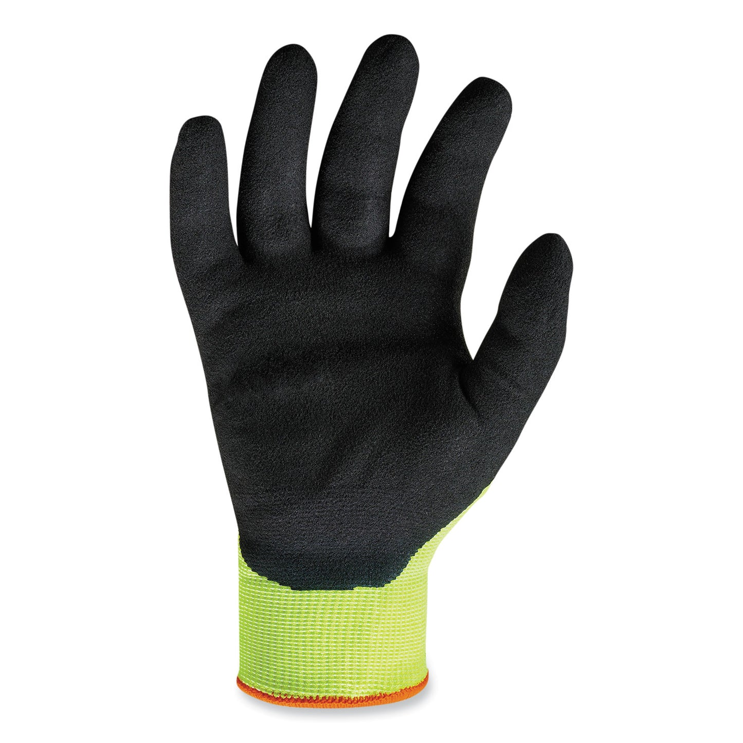 ergodyne ProFlex 7021 Hi-Vis Nitrile-Coated CR Gloves, Lime, Medium Pair (17963)