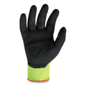 ergodyne ProFlex 7021 Hi-Vis Nitrile-Coated CR Gloves, Lime, Small, Pair (17962)