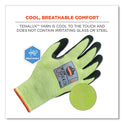 ergodyne ProFlex 7041 ANSI A4 Nitrile-Coated CR Gloves, Lime, Medium, Pair (17813)