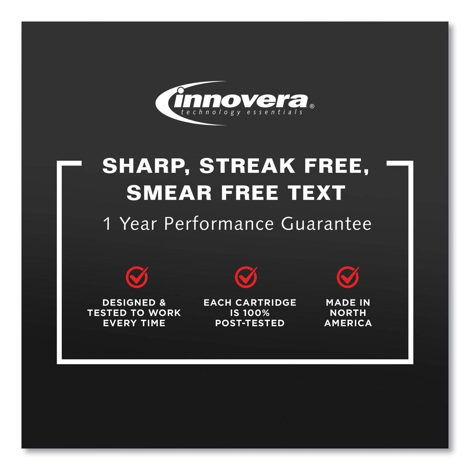 Innovera Remanufactured Black MICR Toner, Replacement for 85AM (CE285AM), 1,600 Page-Yield