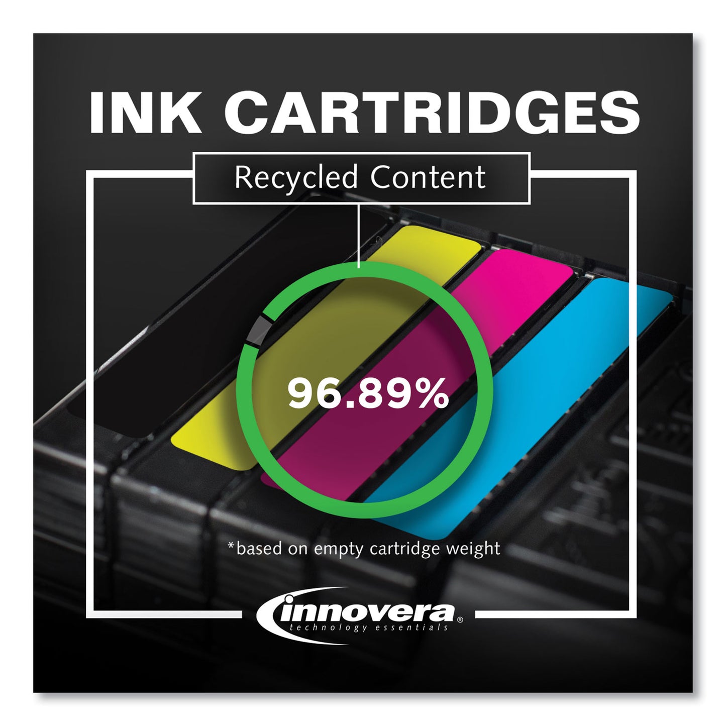 Innovera Remanufactured Cyan/Magenta/Yellow Ink, Replacement for 933 (N9H56FN), 330 Page-Yield (933CMY)
