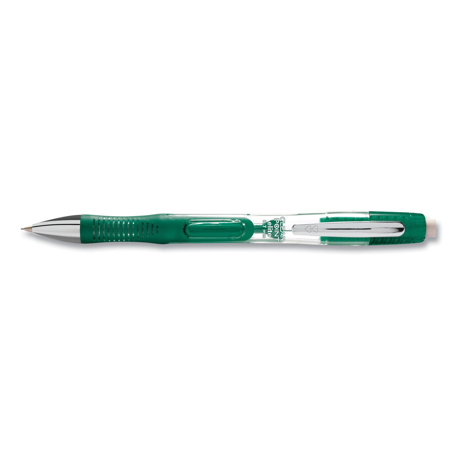 Paper Mate Clearpoint Elite Mechanical Pencils, 0.7 mm, HB (#2), Black Lead, Blue and Green Barrels, 2/Pack (1799404)