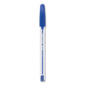 Paper Mate InkJoy 50ST Ballpoint Pen, Stick, Medium 1 mm, Blue Ink, Clear Barrel, 60/Pack (2014534)